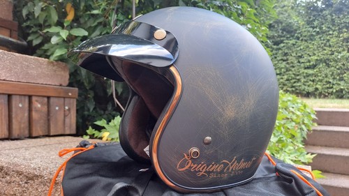 Motorradhelm jethelm vintage - motorradhelm,, jethelm,