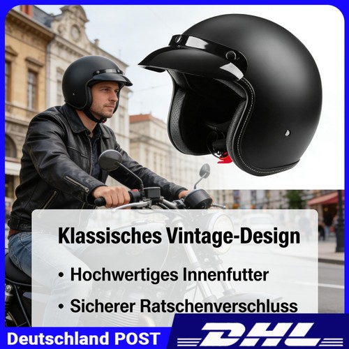 Oldtimer jethelm rollerhelm - oldtimer,