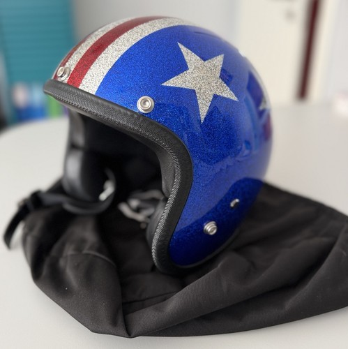 Superflake motorradhelm - 70’s,