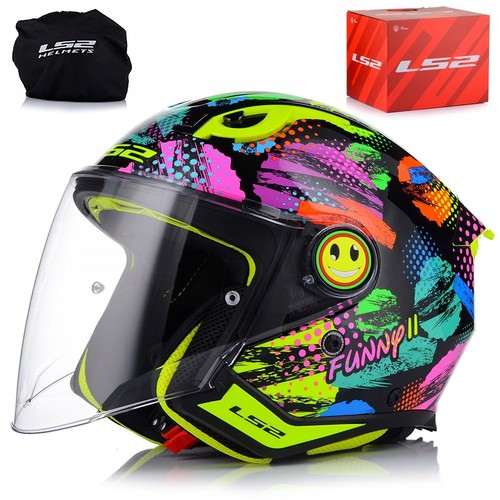 Motorradhelm jethelm ls2 - |,