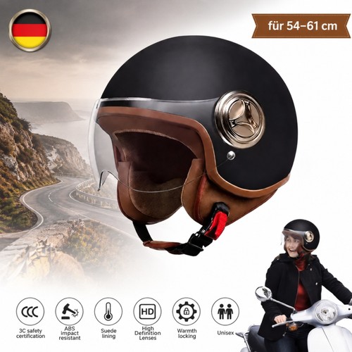 Unisex motorradhelm jethelm - motorradhelm,