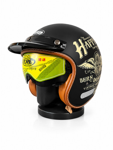 Motorradhelm jethelm helm - jethelm,