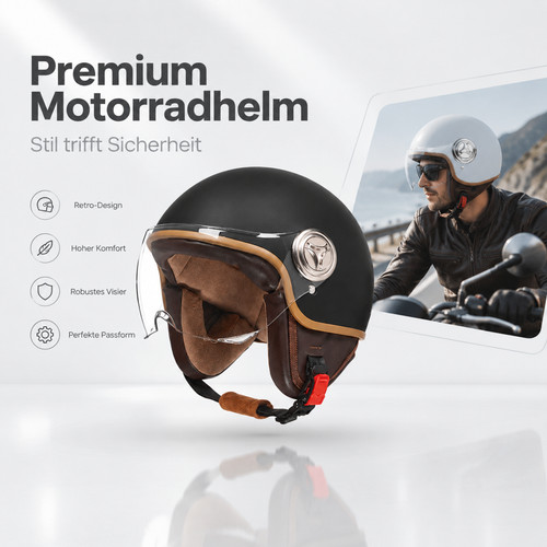 Pilothelm chopperhelm jethelm - chopperhelm,