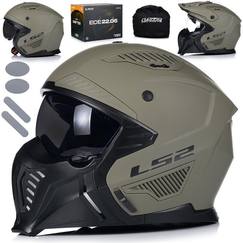 Motorradhelm jethelm ls2 - motorradhelm,